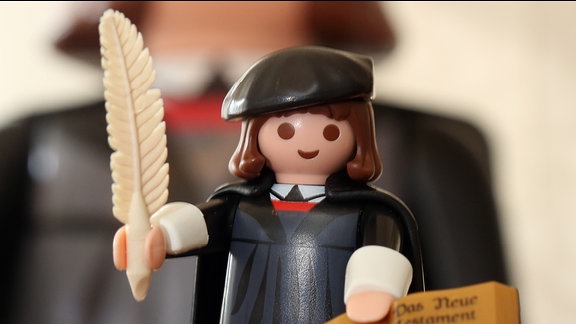 Martin Luther als Playmobil-Figur