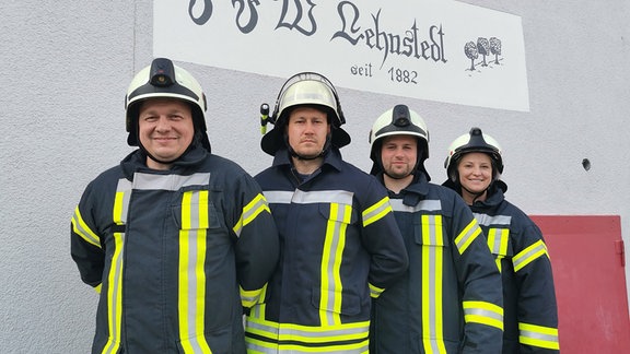 Gruppenbild Freiwillige Feuerwehr Lehnstedt
